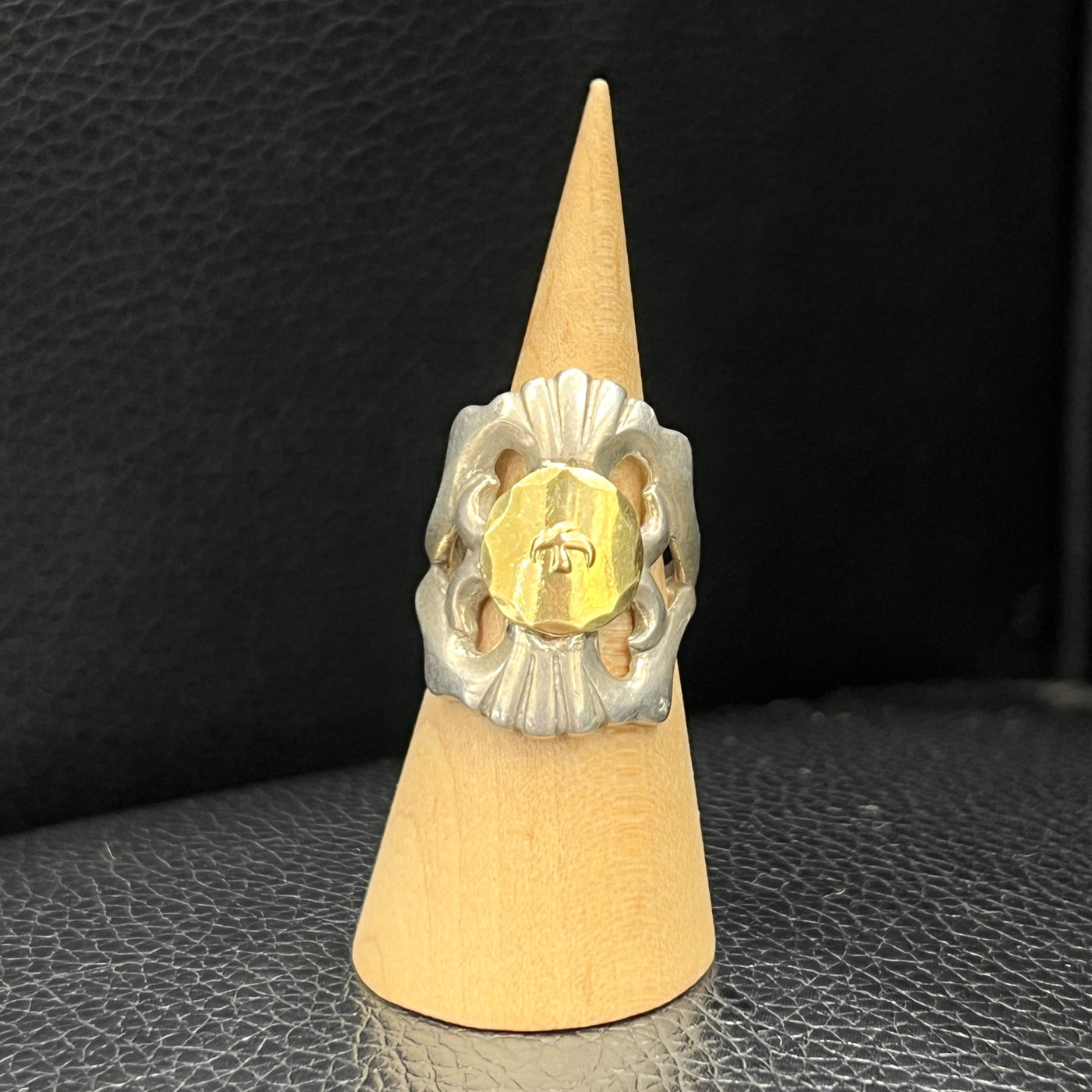 ゴローズ goro's 金イーグルメタル付きキャストリング 指輪 19～20号アクセサリー